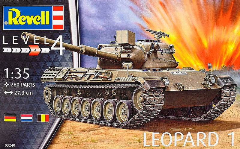 Leopard 1 (2.-4 Production Batch) Tank (New Tool)