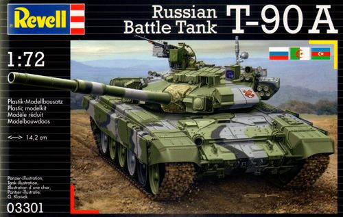Russian T90A Battle Tank