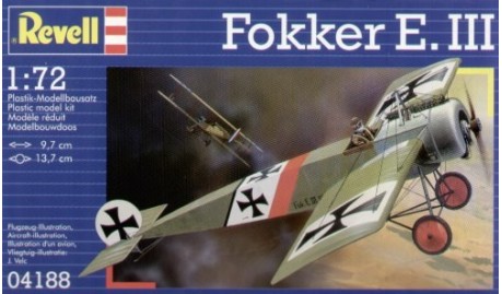 Fokker E III German Fighter