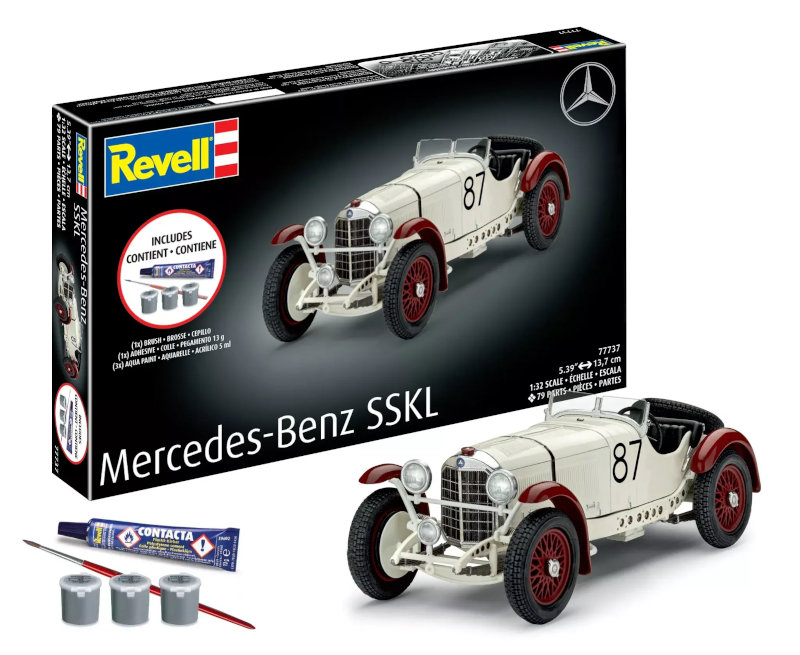 Revell Starter Kit: Mercedes-Benz SSKL All-Included Kit