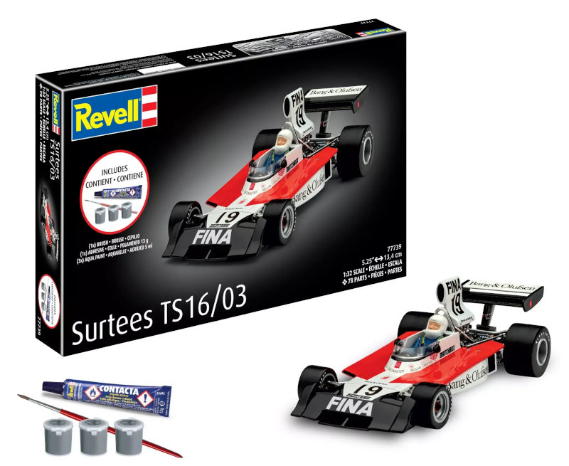 Revell Starter Kit: Surtees TS16/03 All-Included Kit