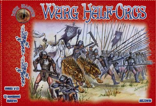 Warg Half Orcs Figures