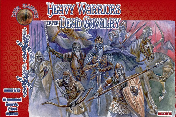 Heavy Warriors of the Dead Cavalry Figures