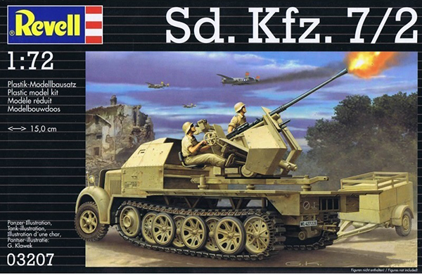 WWII German SdKfz 7/2 Halftrack