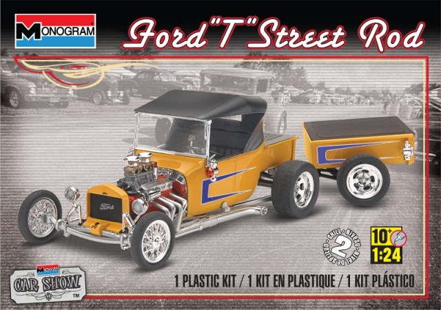 Ford T Street Rod w/Pull-Along Trailer