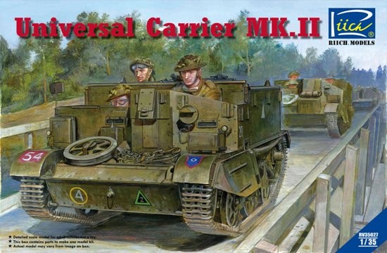 WWII British Universal Carrier Mk II Tank w/Full Interior