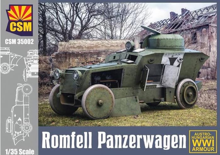 WWI Austro Hungarian Romfell Panzerwagen