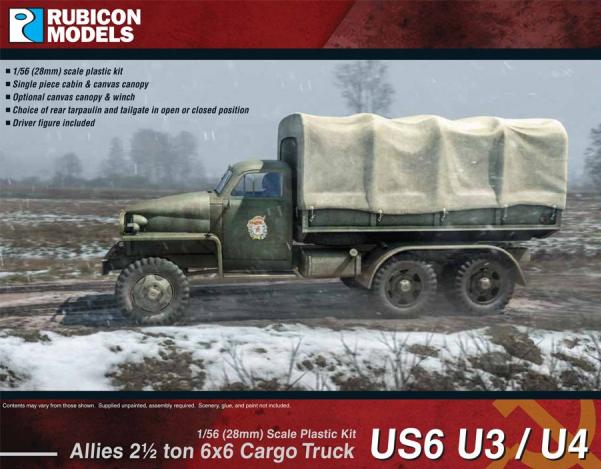 WWII Allied US6 U3/U4 2.5 ton 6x6 Truck (Studebaker)