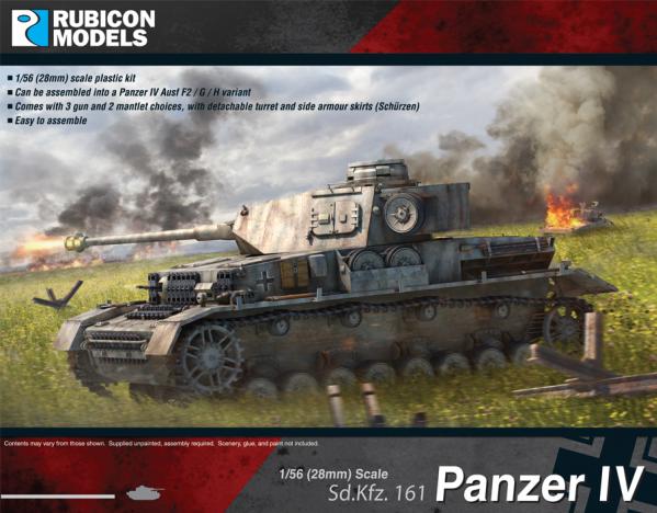 WWII German Panzer IV Mid and Late War