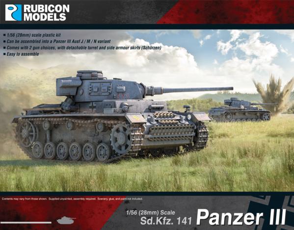 WWII German Panzer III Mid War