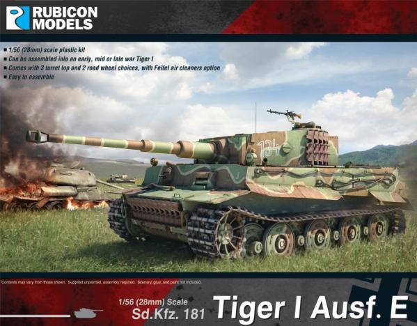 WWII German Tiger I Ausf E
