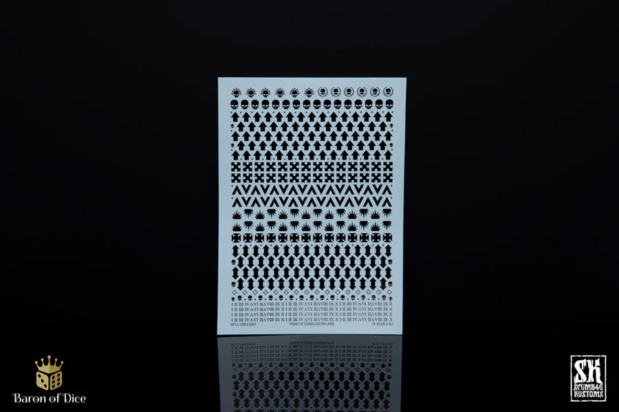 SB Kustom Battle Icons A Decal Sheet