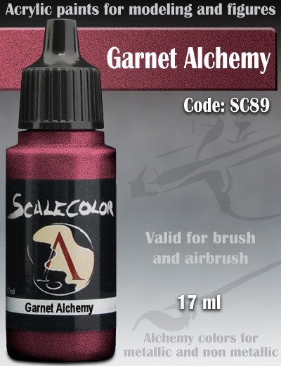 Metal N Alchemy- Garnet Alchemy Paint 17ml