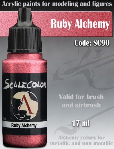 Metal N Alchemy- Ruby Alchemy Paint 17ml