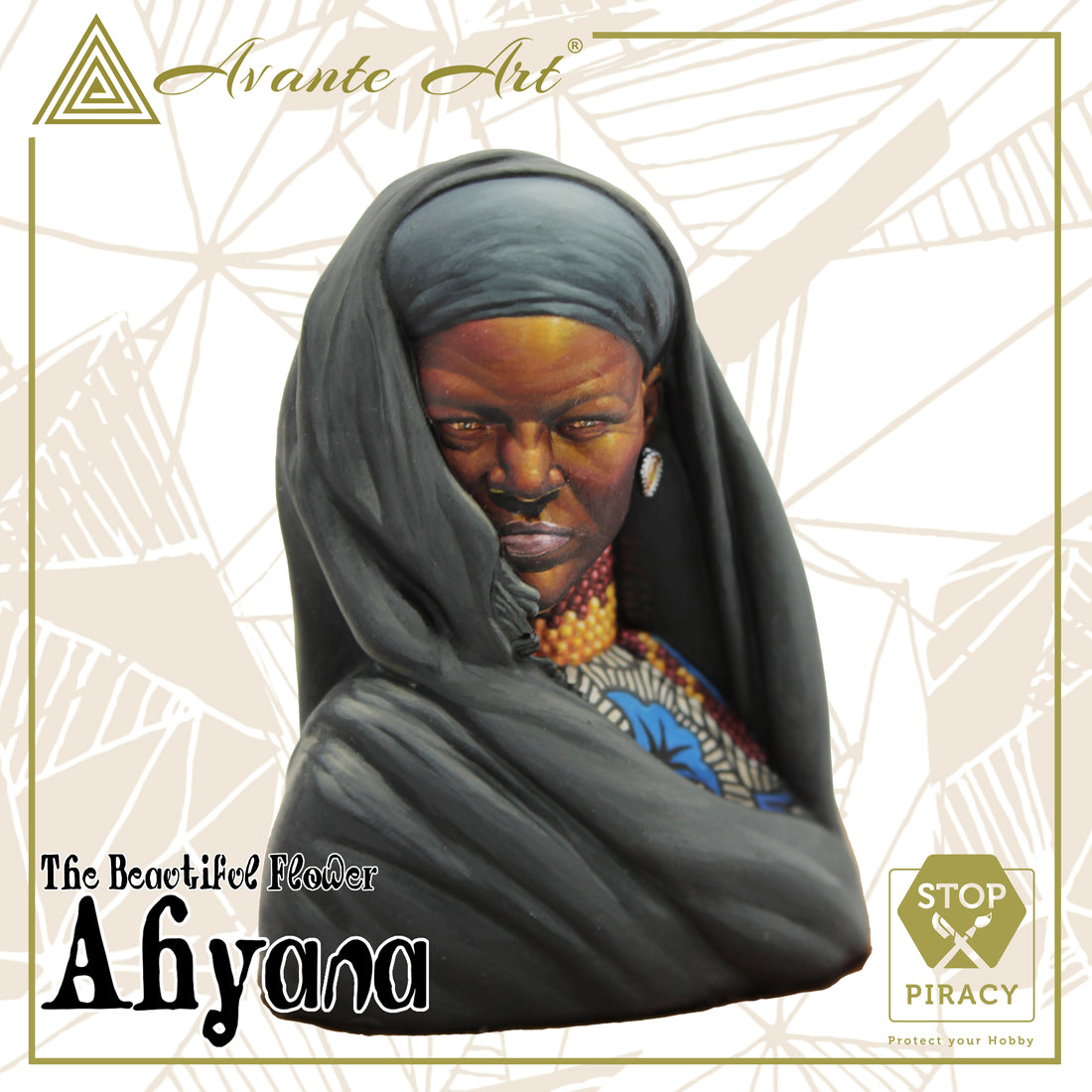 Avante Art - Ahyana - The Beautiful Flower