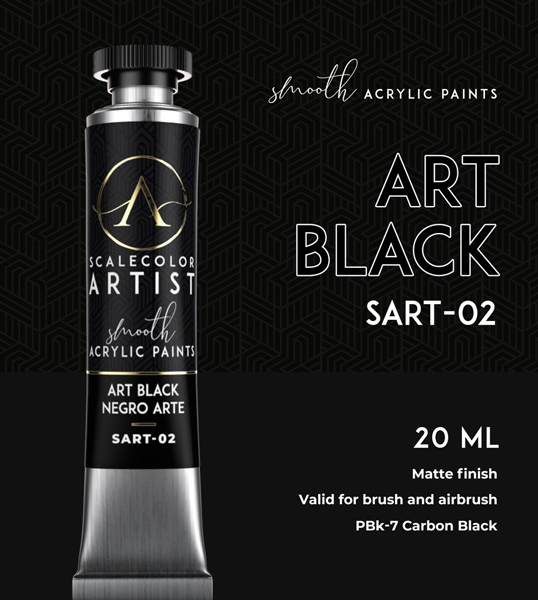 Scale Color Artist: Art Black 20ml