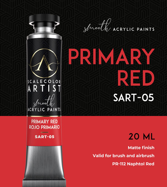 Scale Color Artist: Primary Red 20ml