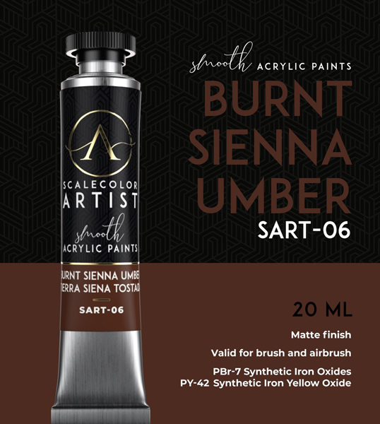 Scale Color Artist: Burnt Sienna Umber 20ml