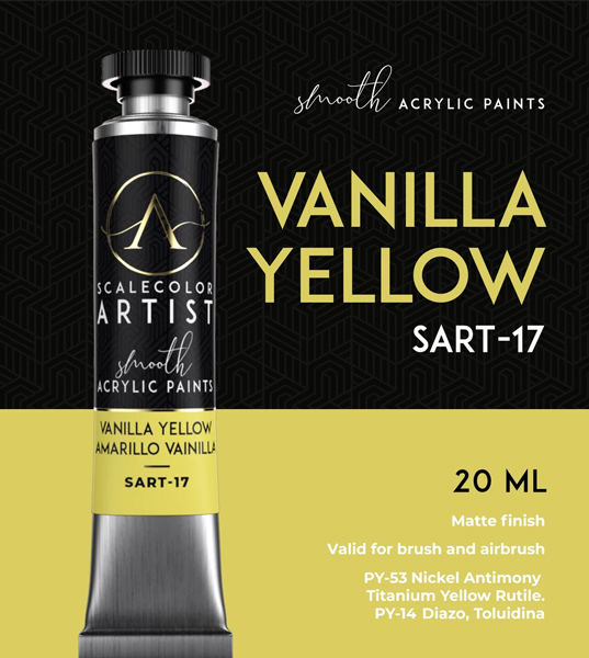 Scale Color Artist: Vanilla Yellow 20ml
