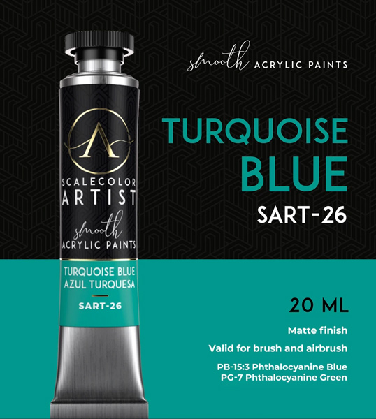 Scale Color Artist: Turquoise Blue 20ml