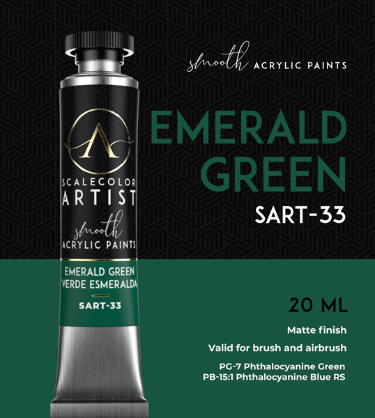 Scale Color Artist: Emerald Green 20ml