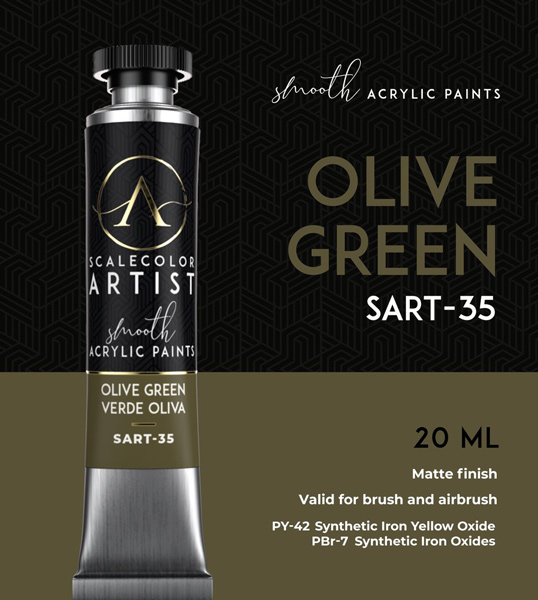 Scale Color Artist: Olive Green 20ml