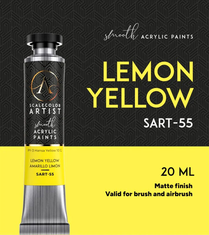 Scale Color Artist: Lemon Yellow