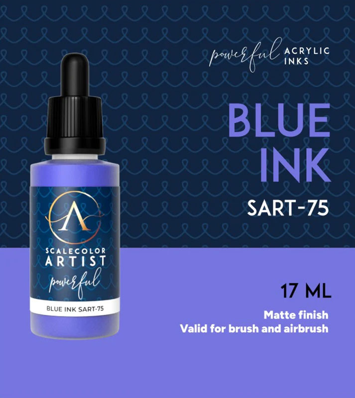 Scale Color Artist Ink: Blue