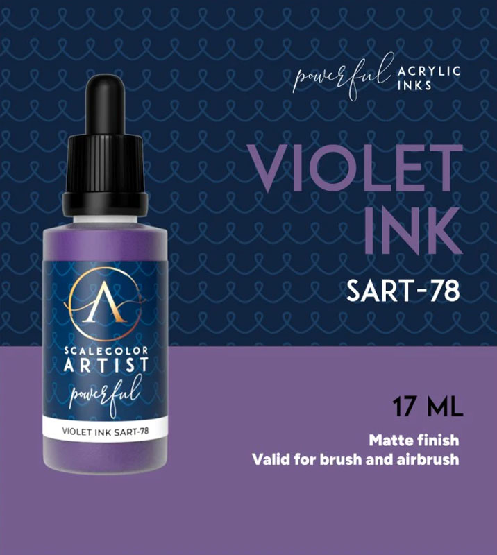 Scale Color Artist Ink: Violet