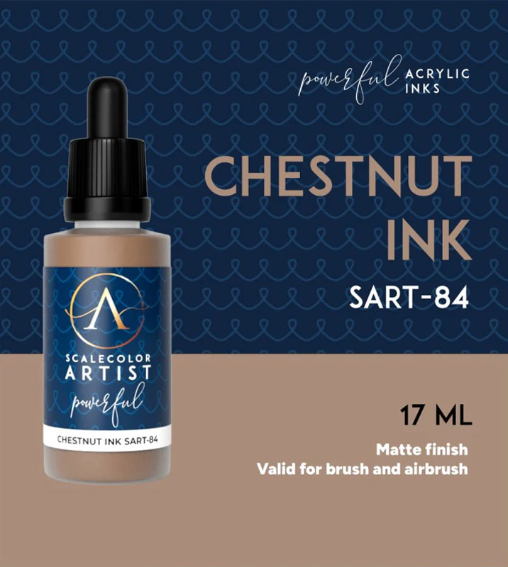 Scale Color Artist Ink: Chestnut