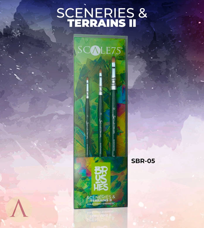 Sceneries & Terrains II Brush Set