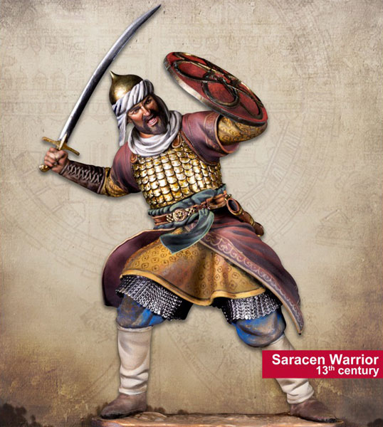 Middle Ages: Saracen Warrior, 13th Century