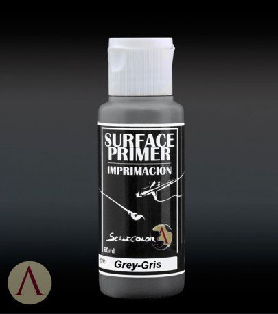 Scale Color- Surface Primer Grey 60ml. Bottle