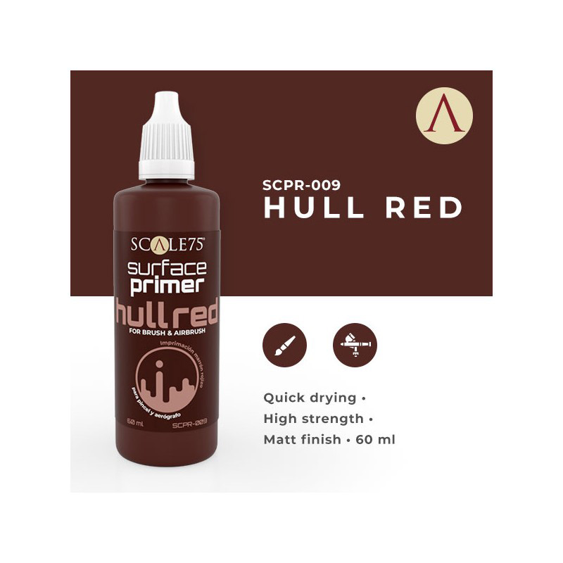 Surface Primer - Hull Red 60ml