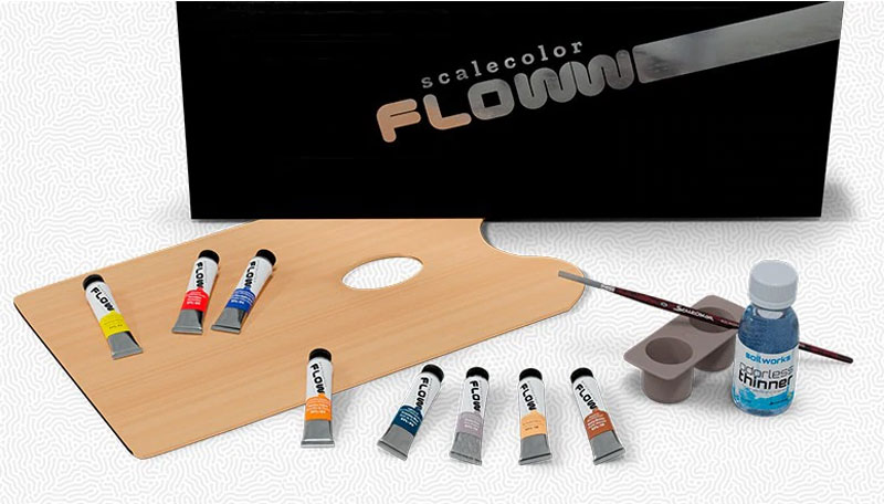 Scalecolor Floww Oil Paints: Dr Flows Paint Case