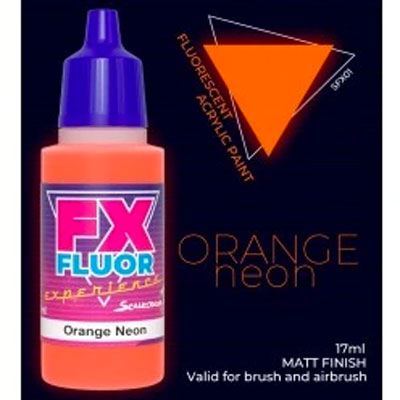 FX Fluor Range - Orange Neon 17ml