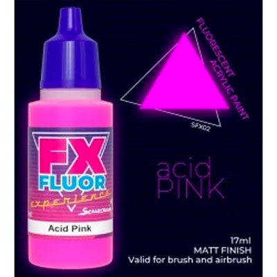 FX Fluor Range - Acid Pink 17ml