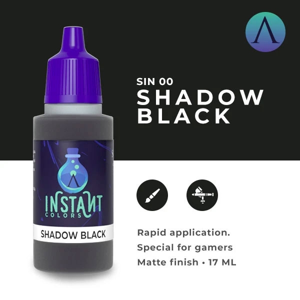 Instant Colors - Shadow Black 17ml