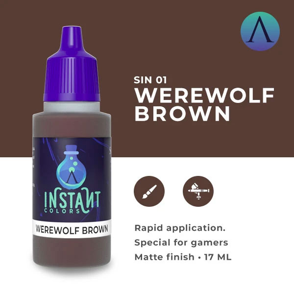 Instant Colors - Werewolf Brown 17ml