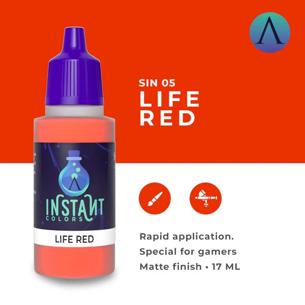 Instant Colors - Life Red 17ml