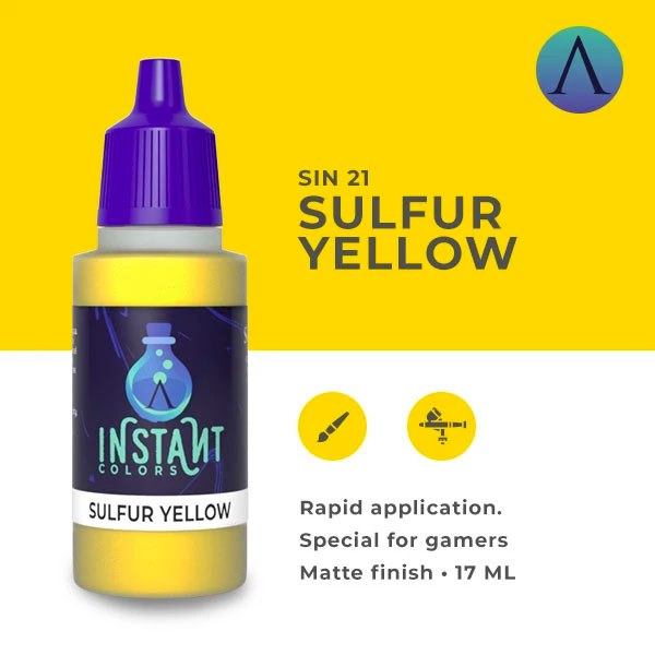 Instant Colors - Sulfur Yellow 17ml