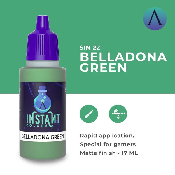 Instant Colors - Belladonna Green 17ml