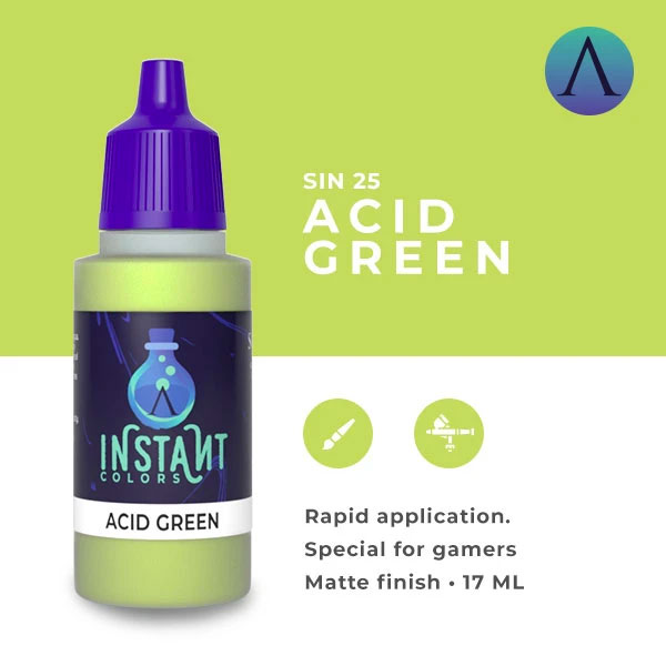 Instant Colors - Acid Green 17ml