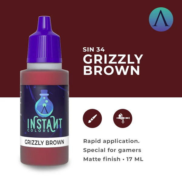 Instant Colors - Grizzly Brown 17ml