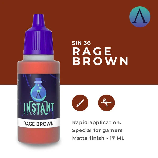 Instant Colors - Rage Brown 17ml