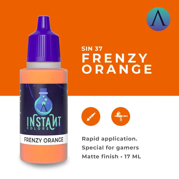 Instant Colors - Frenzy Orange 17ml