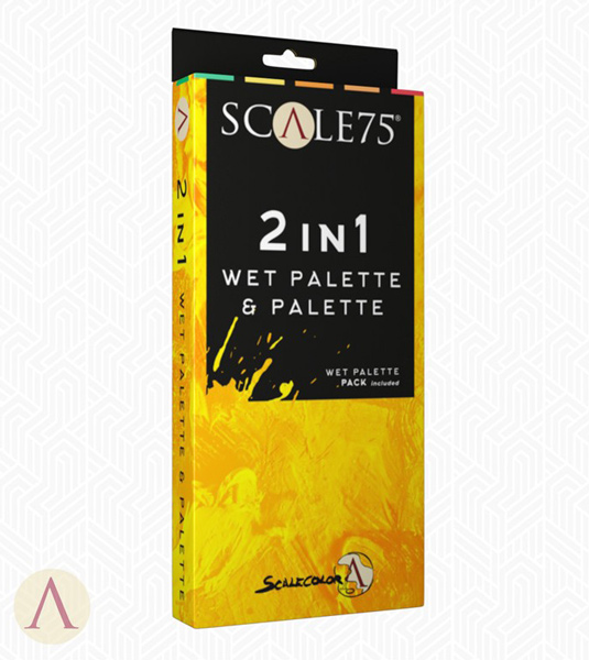2 in 1 Wet Palette and Palette