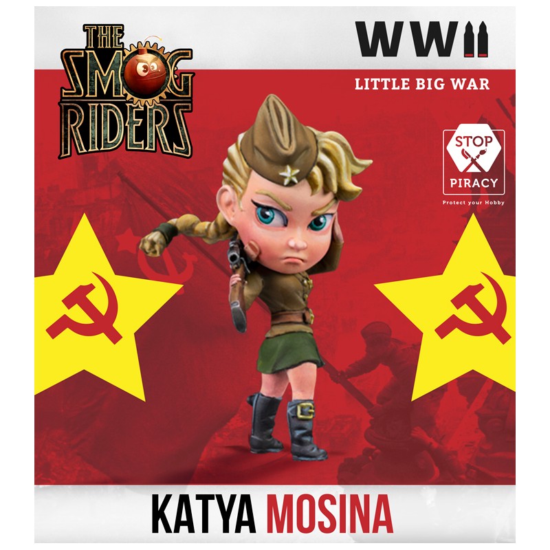 WWII Little Big War: Katya Mosina - Toon Figure