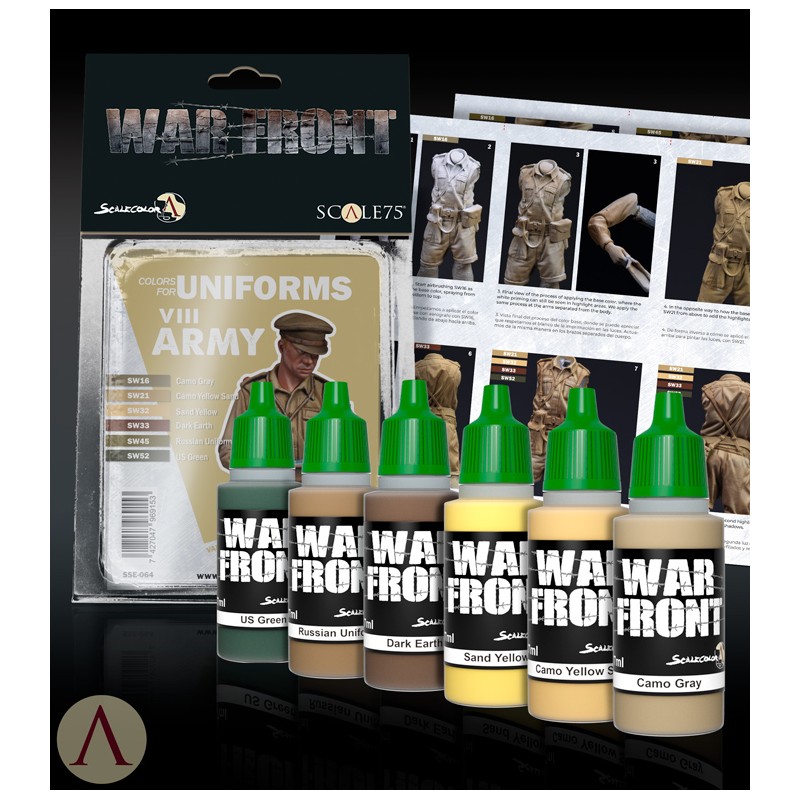 Scale Color Warfront: VIII Army Paint Set