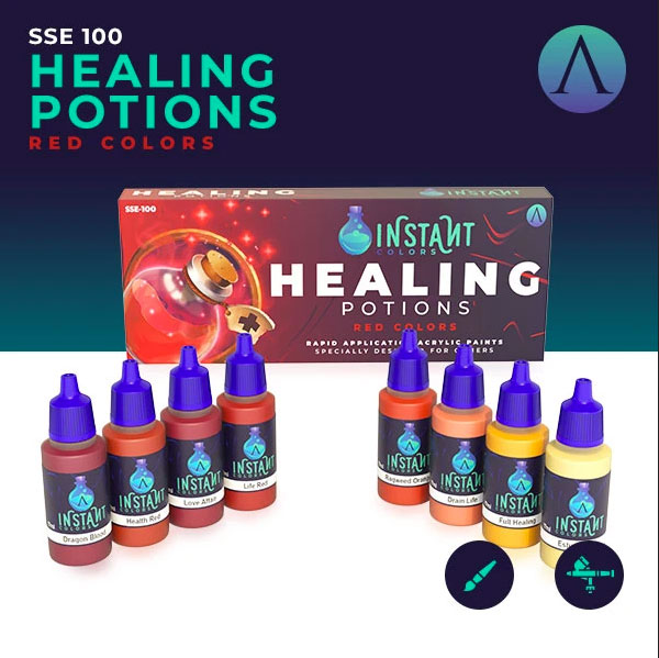 Instant Colors - Healing Potions Paint Set
